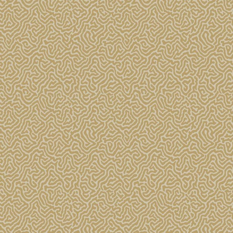 Sample 107/4021 Vermicelli Buff and  Gold by Cole and  Son