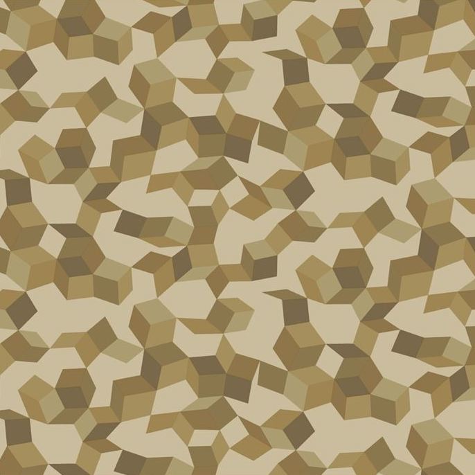 Sample 107/5023 Ingot Buff and  Gold by Cole and  Son