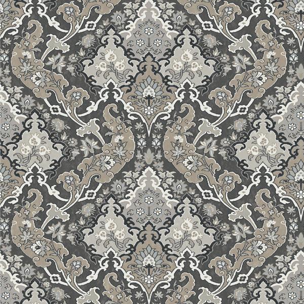 Sample 108/8043 Pushkin Cs Charcoal by Cole and Son