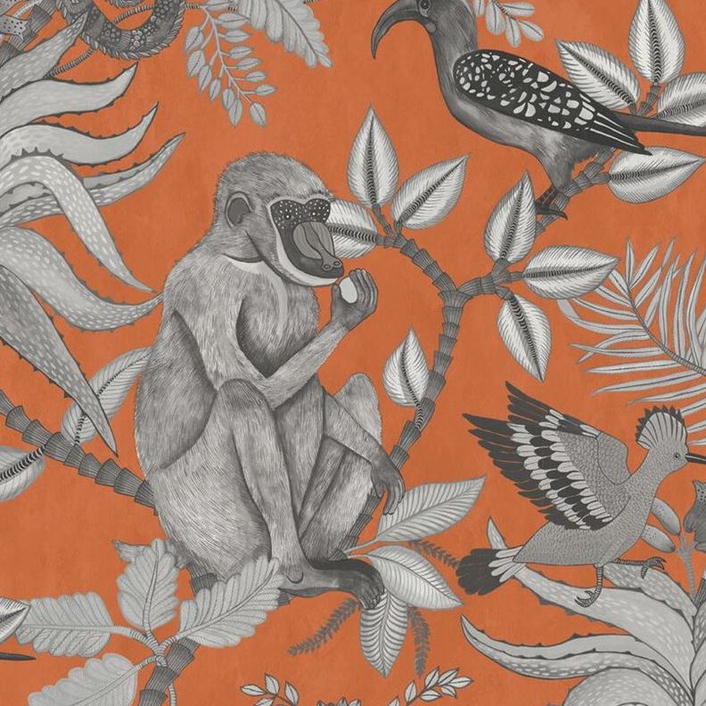 Sample 109/1001 Savuti Orange by Cole and Son