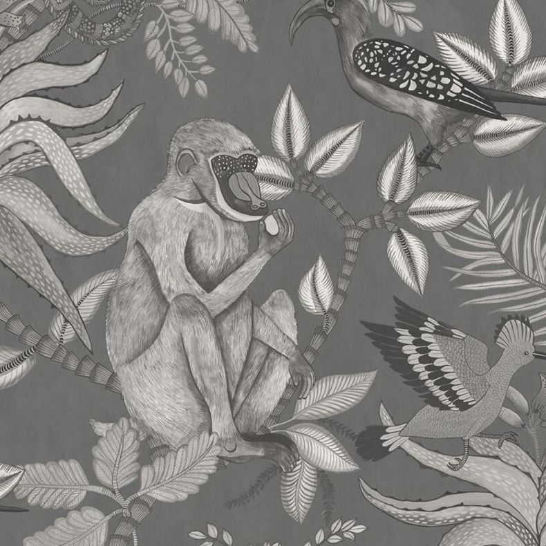 Sample 109/1002 Savuti Charcoal by Cole and Son