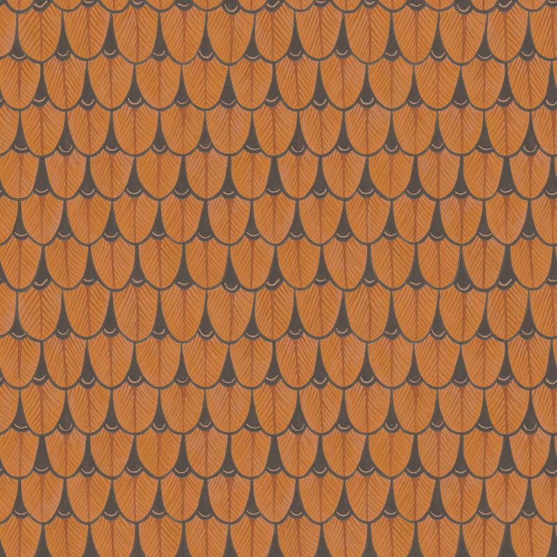Sample 109/10050 Narina Burnt Orange by Cole and Son