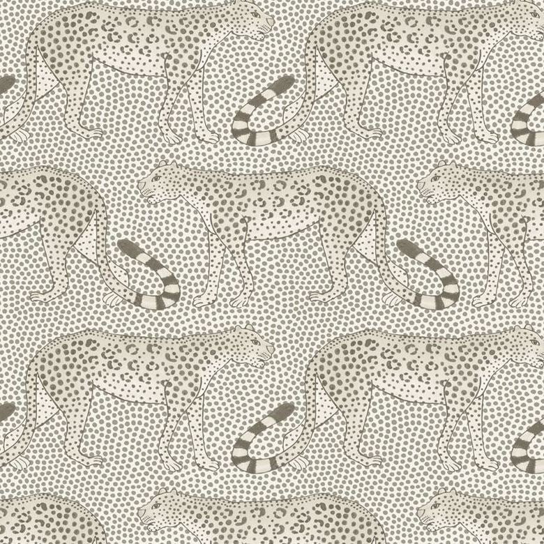 Sample 109/2011 Leopard Walk Black White by Cole and Son