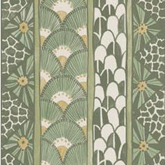 Sample 109/5024 Ardmore Border Olive by Cole and Son