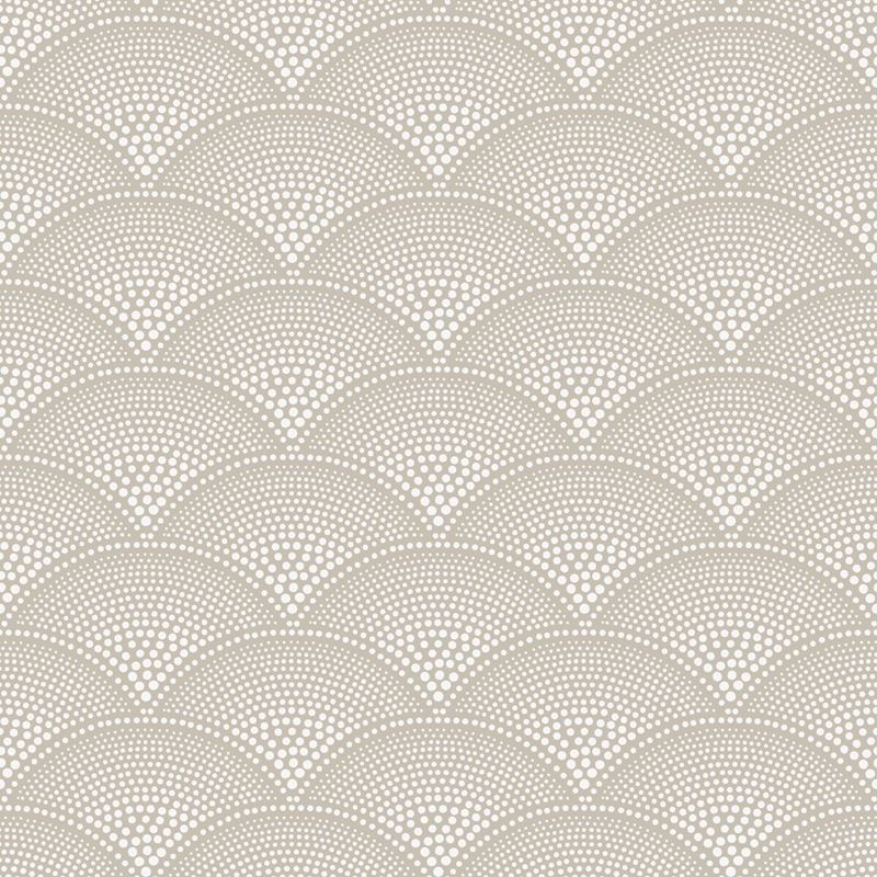 Sample 112/10034 Feather Fan Taupe by Cole and Son