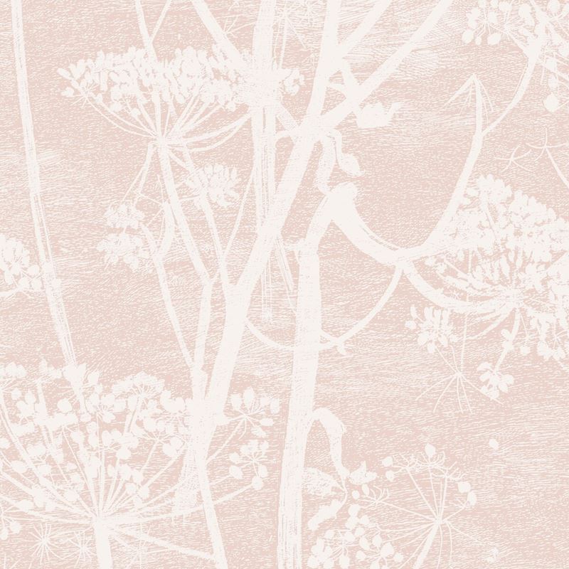 Sample 112/8028 Cow Parsley Plaster Pink by Cole and Son
