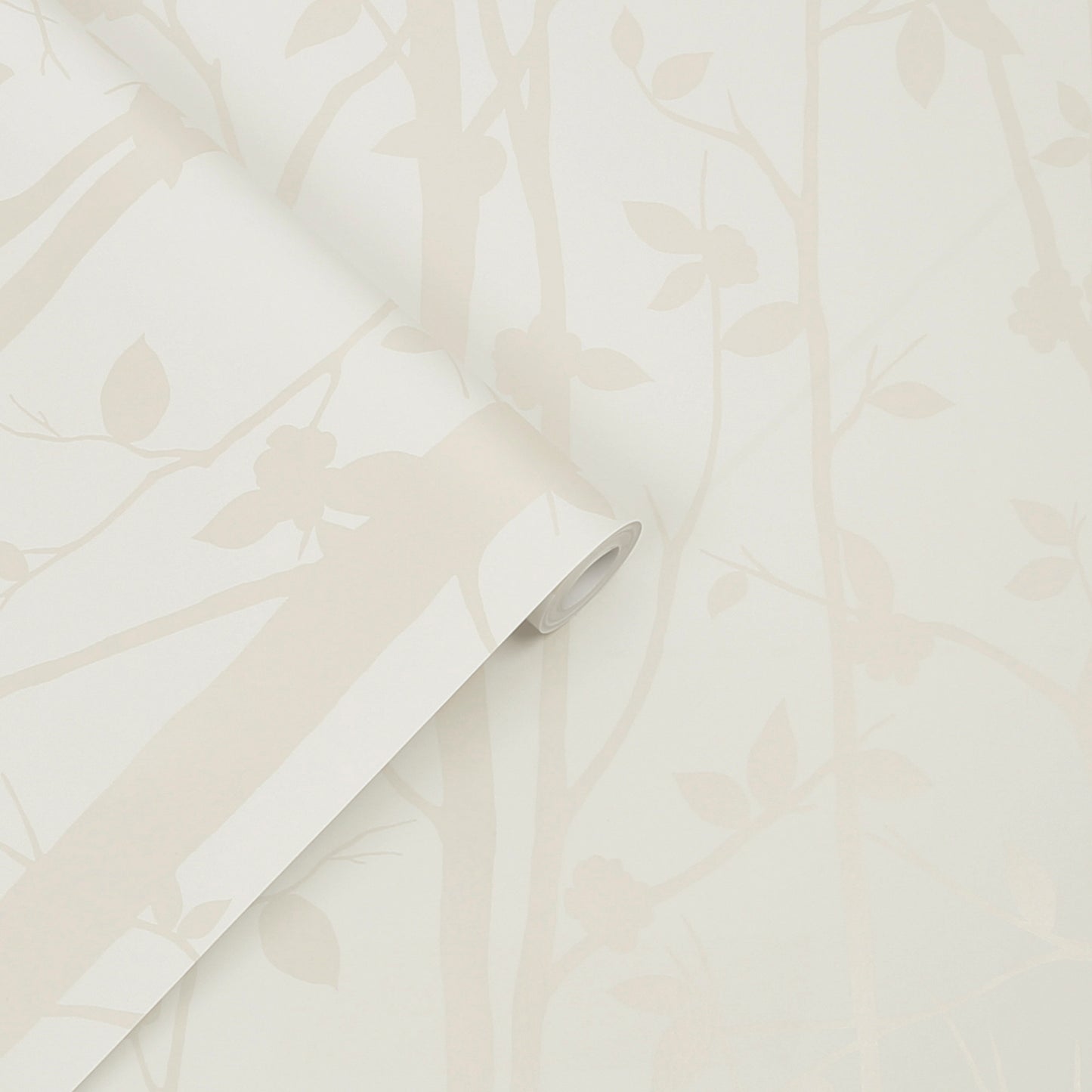 Purchase Laura Ashley Wallpaper Item 113341 Cottonwood Pearlescent White