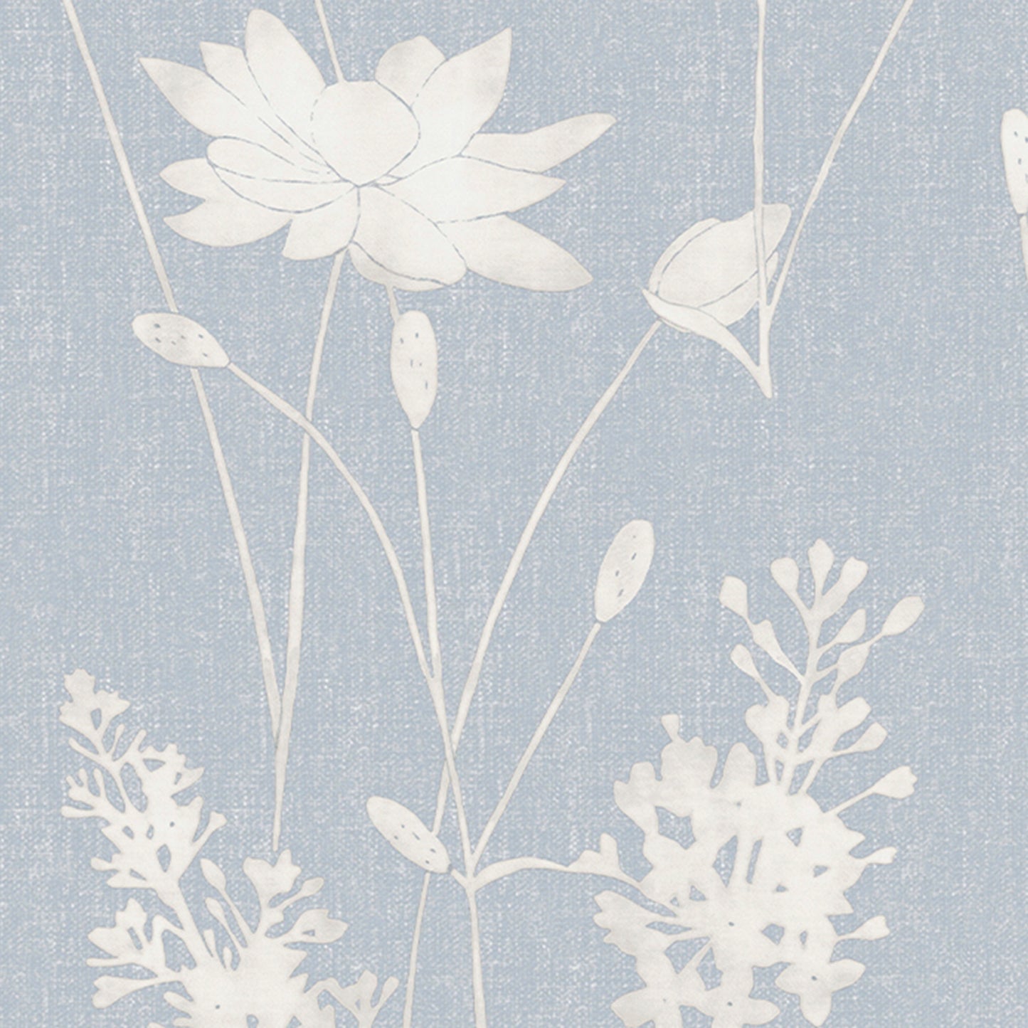 Purchase Laura Ashley Wallpaper Pattern# 113343 Dragonfly Garden Chalk Blue