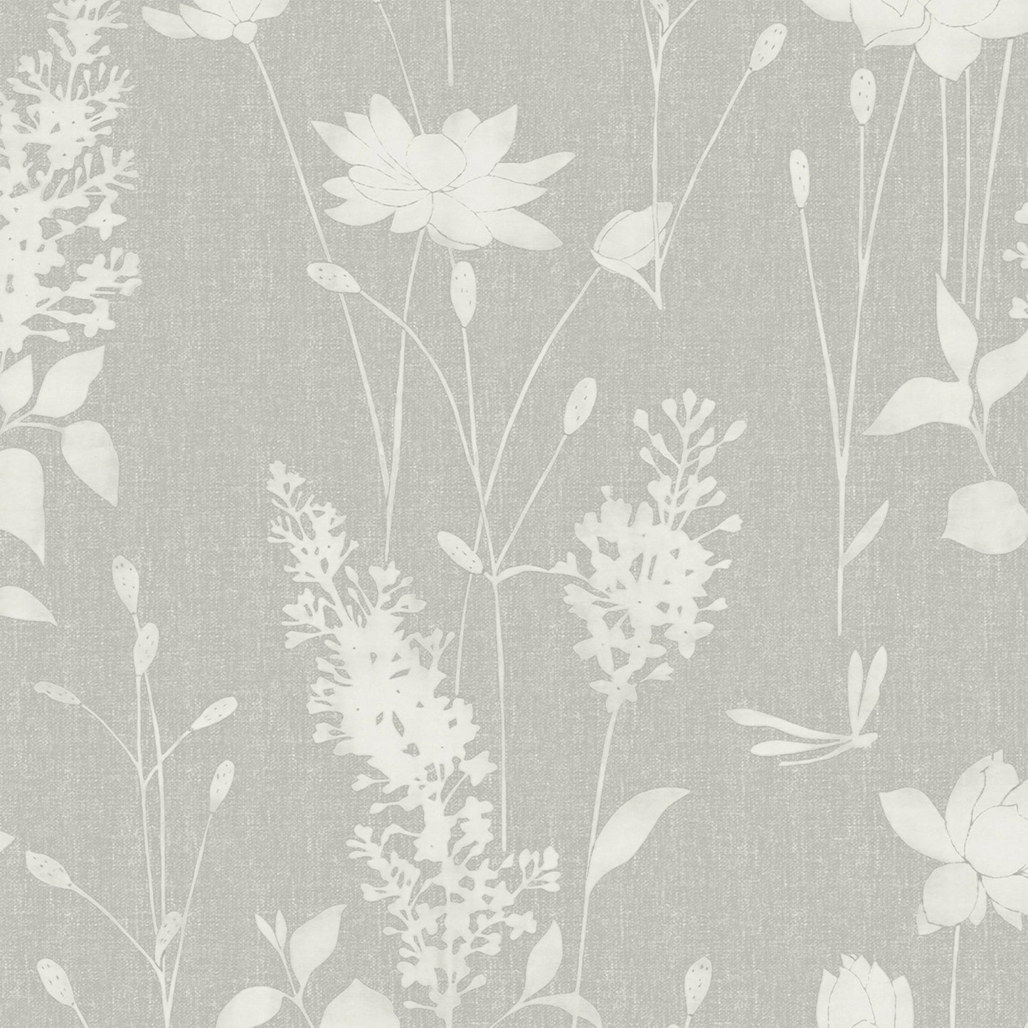 Purchase Laura Ashley Wallpaper Pattern# 113344 Dragonfly Garden Steel