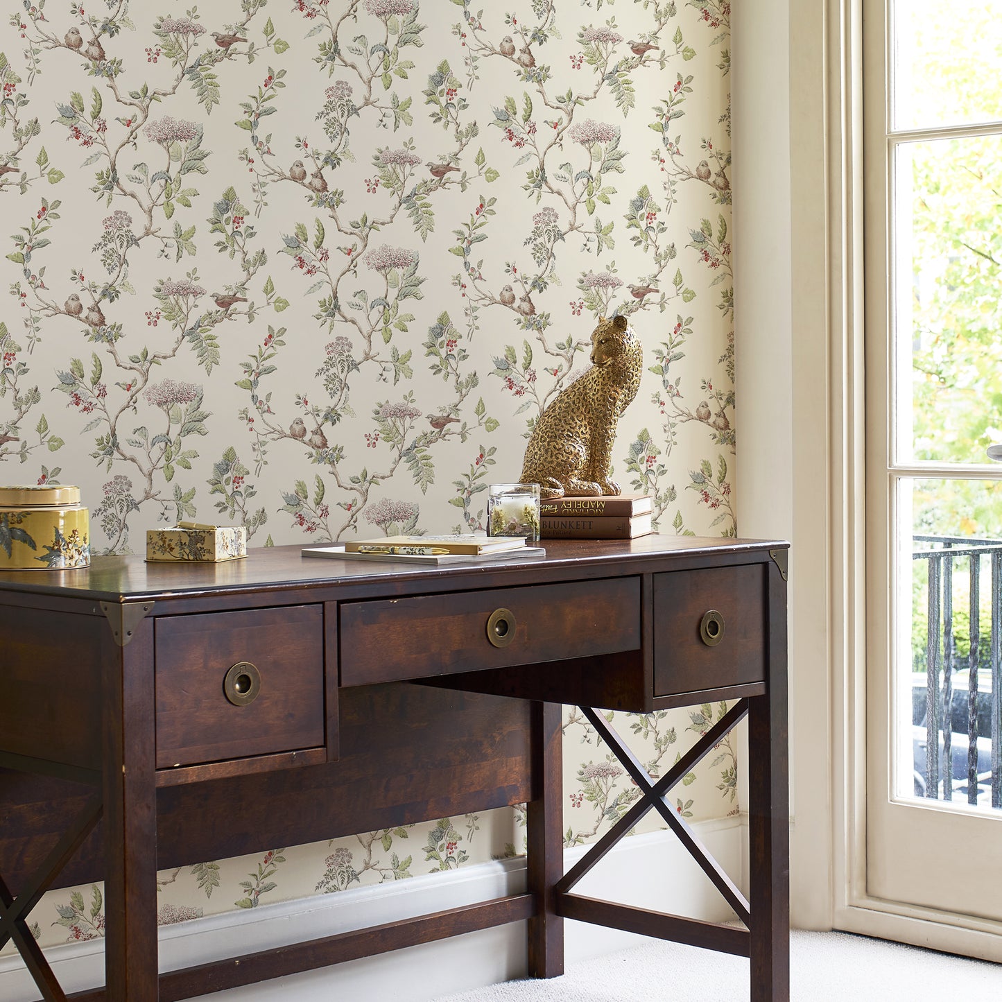 Purchase Laura Ashley Wallpaper Item# 113346 Elderwood Natural