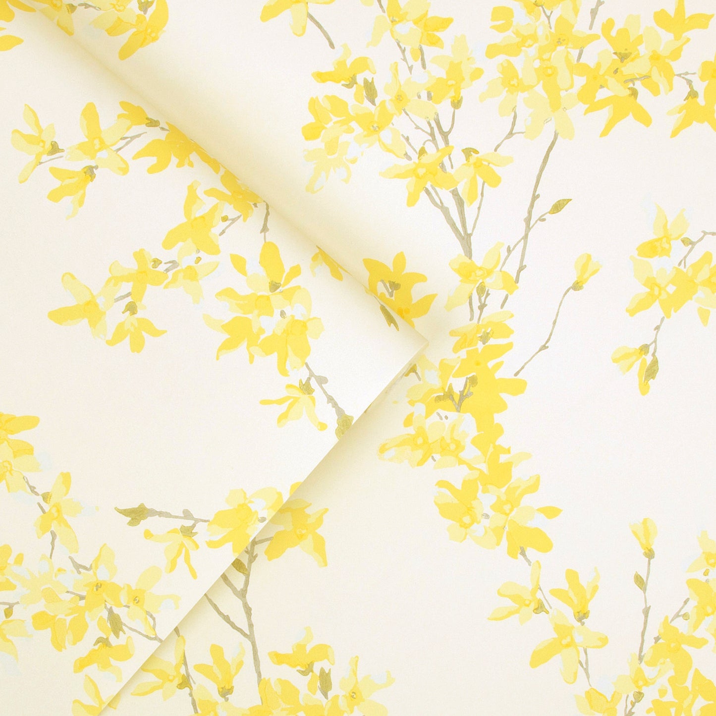 Purchase Laura Ashley Wallpaper SKU# 113350 Forsythia Sunshine