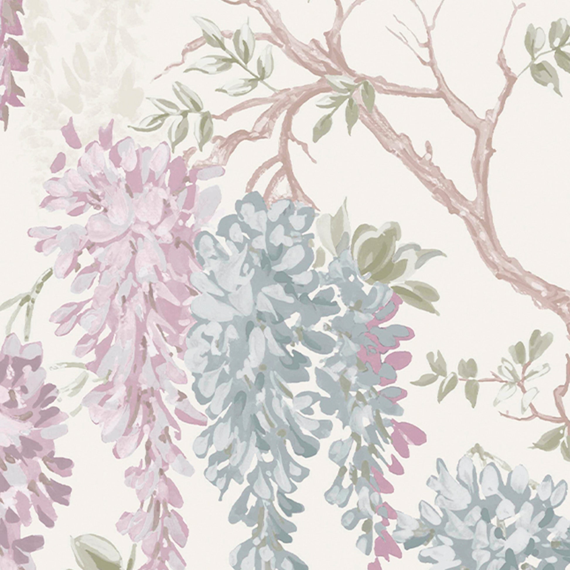 Purchase Laura Ashley Wallpaper Item 113357 Wisteria Garden Duck Egg