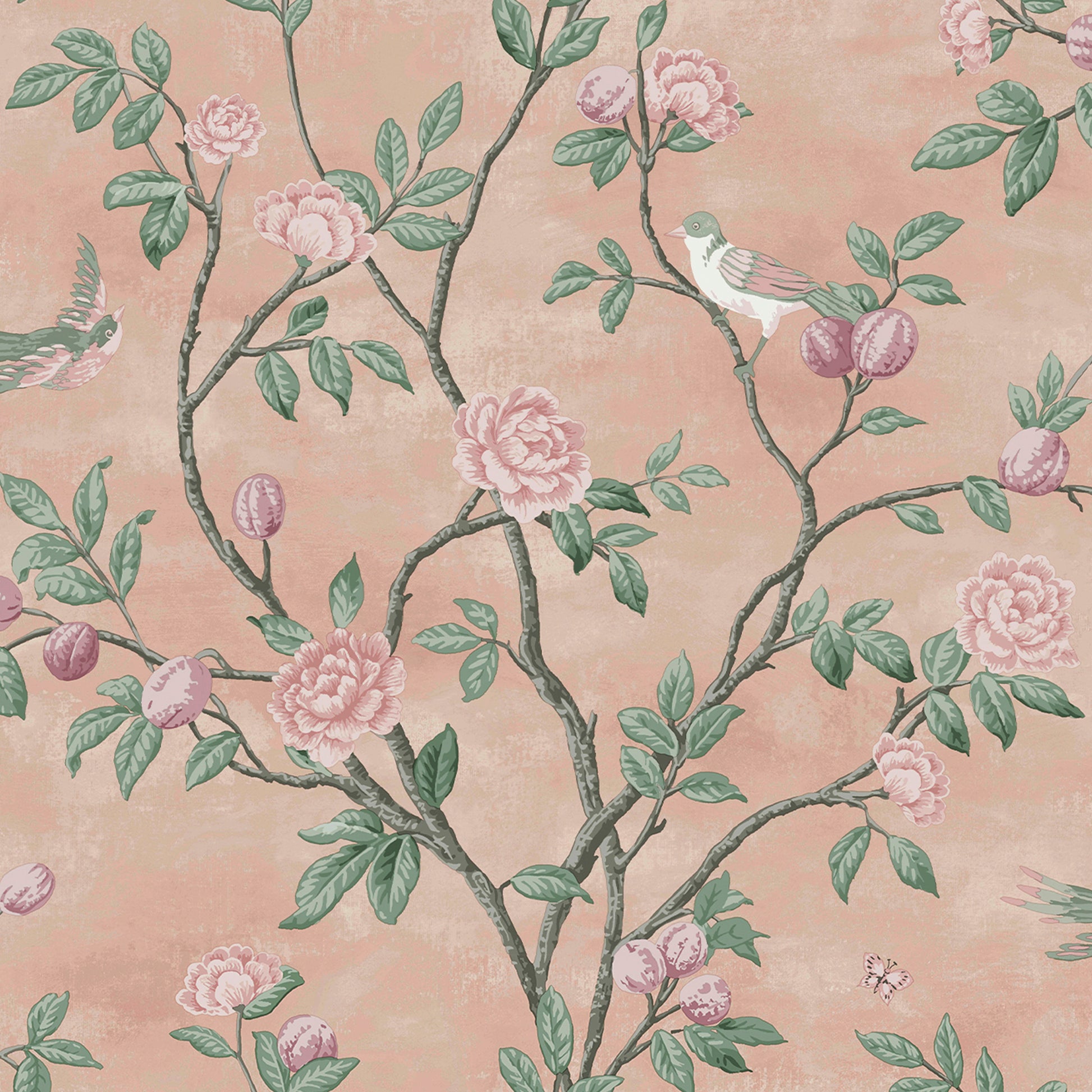 Purchase Laura Ashley Wallpaper Pattern# 113372 Eglantine Blush