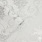 Purchase Laura Ashley Wallpaper Pattern 113379 Josette Metallic Silver