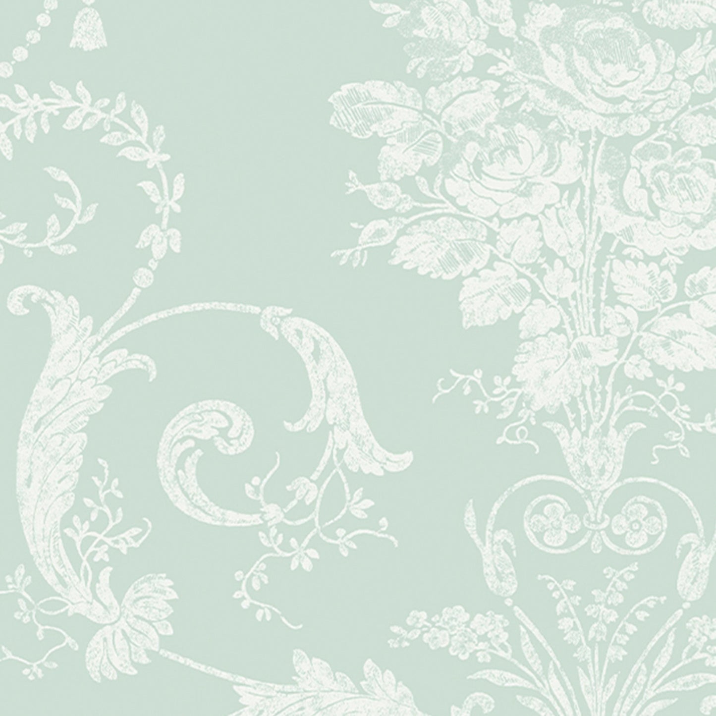 Purchase Laura Ashley Wallpaper SKU# 113380 Josette Duck Egg