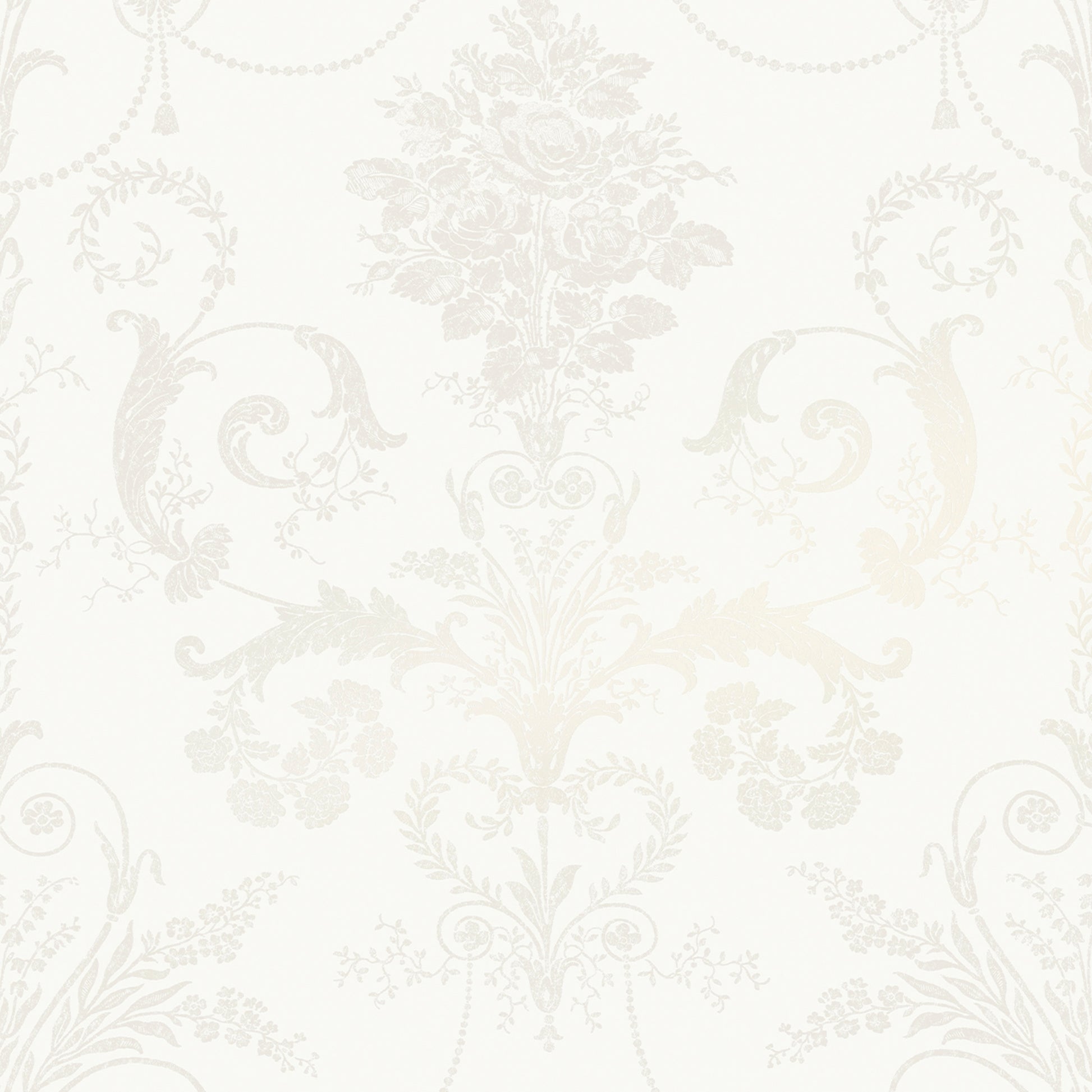 Purchase Laura Ashley Wallpaper Item# 113382 Josette White