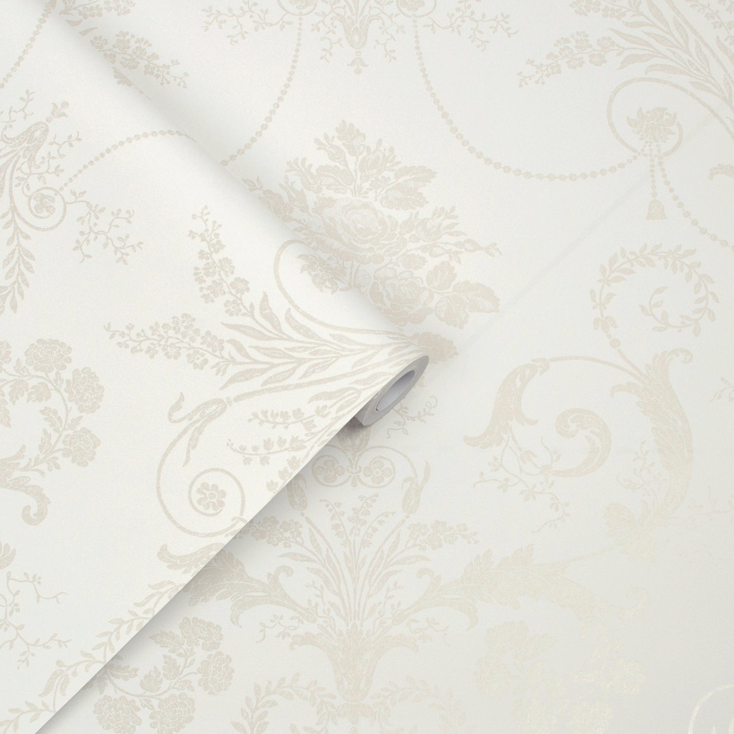 Purchase Laura Ashley Wallpaper Item# 113382 Josette White