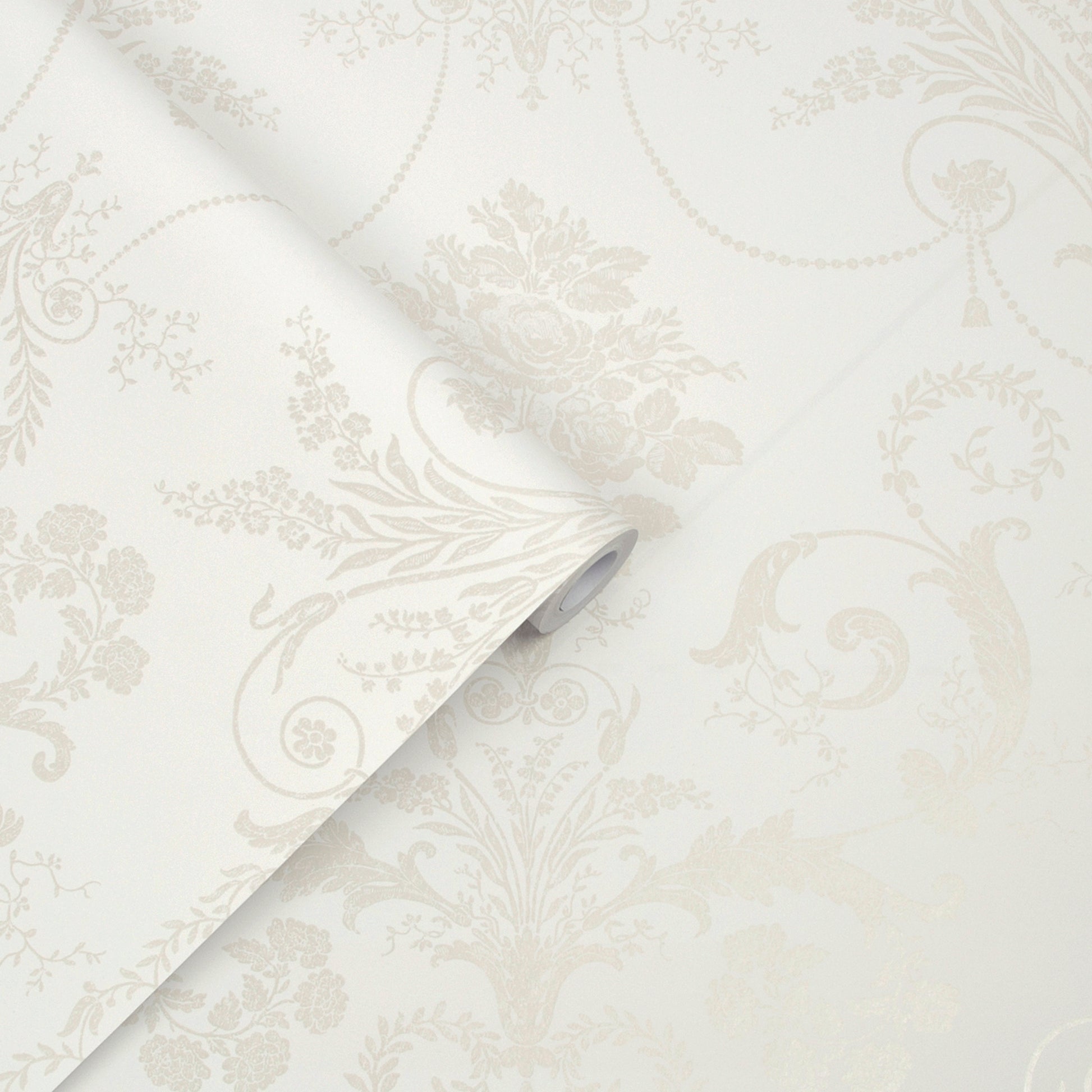 Purchase Laura Ashley Wallpaper Item# 113382 Josette White