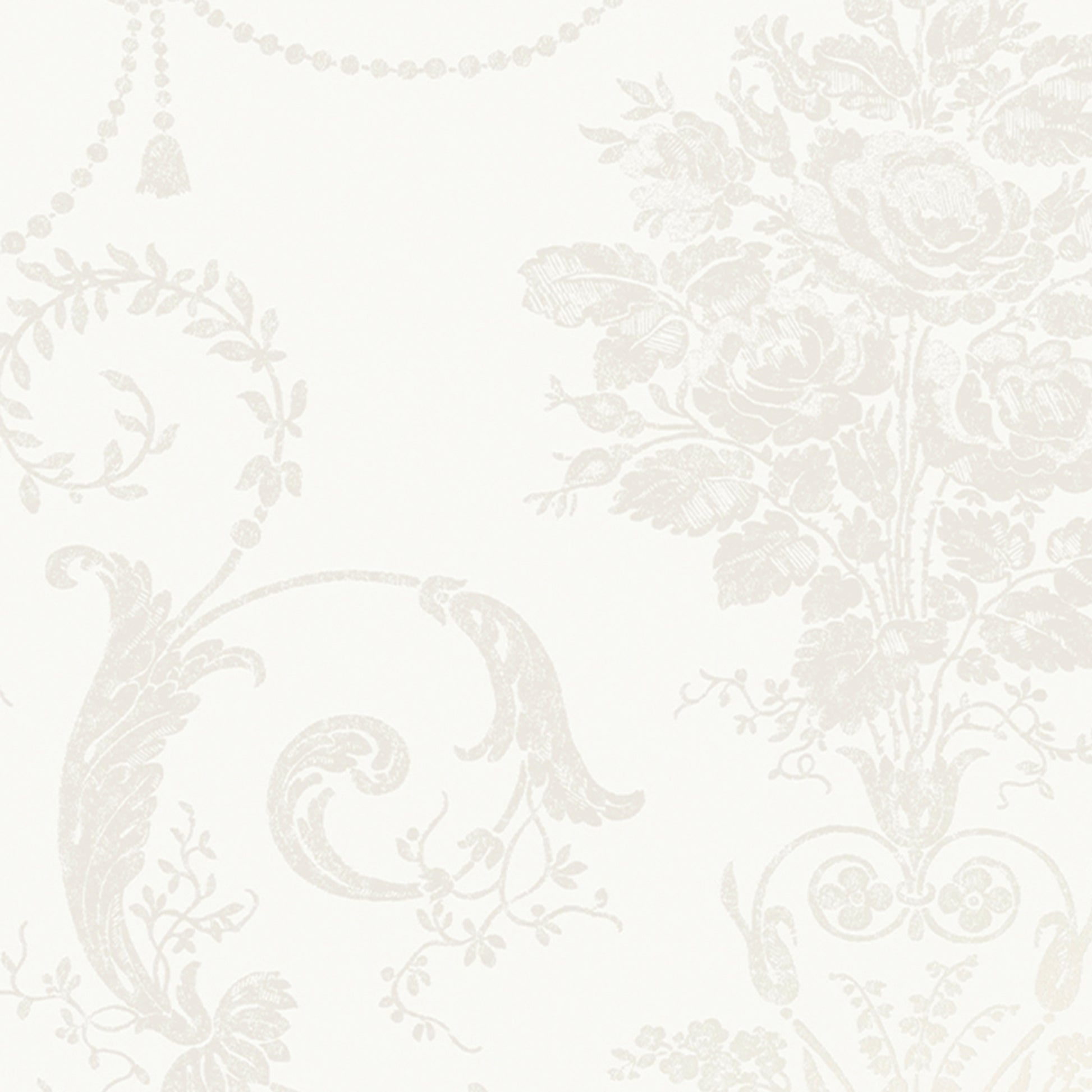 Purchase Laura Ashley Wallpaper Item# 113382 Josette White