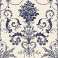 Purchase Laura Ashley Wallpaper Product# 113387 Josette Off White and Midnight