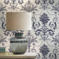 Purchase Laura Ashley Wallpaper Product# 113387 Josette Off White and Midnight