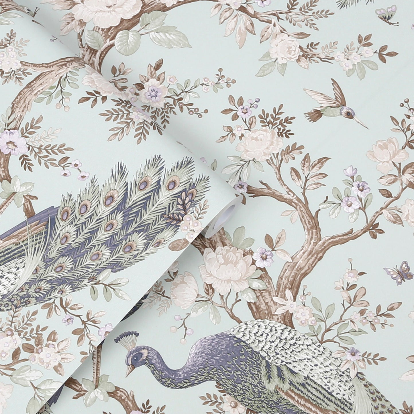 Purchase Laura Ashley Wallpaper Item 113398 Belvedere Duck Egg