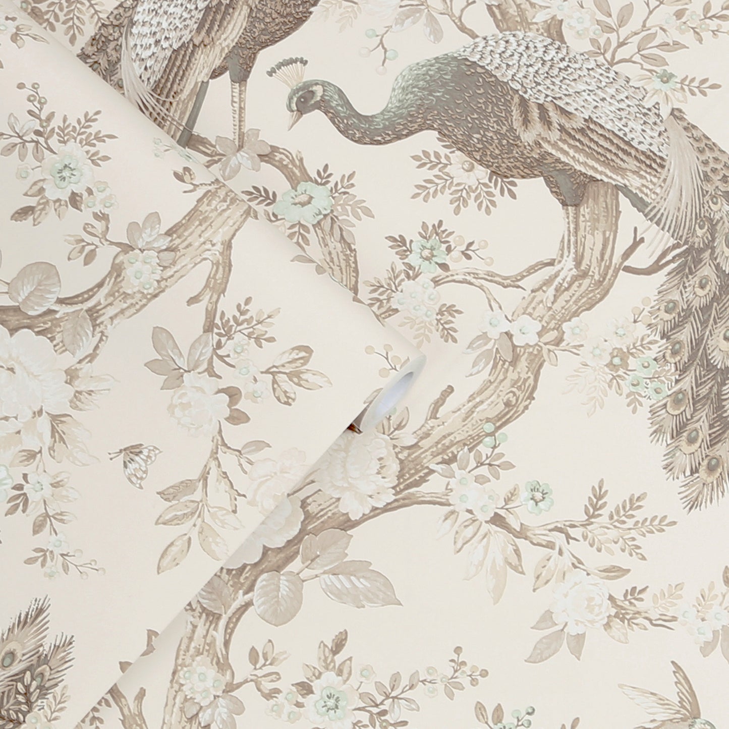 Purchase Laura Ashley Wallpaper SKU# 113399 Belvedere Soft Truffle