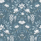 Purchase Laura Ashley Wallpaper Pattern# 113404 Parterre Dark Seaspray