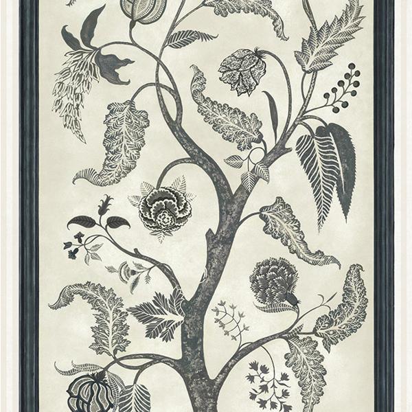 Select 113/14042 Cs Trees Of Eden Paradise Charcoal And Parchment By Cole and Son Wallpaper