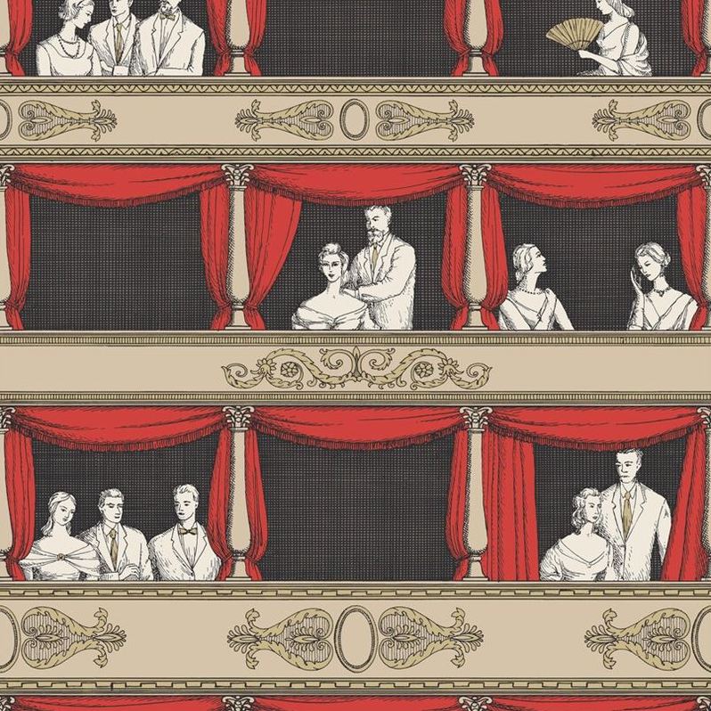 Sample 114/18037 Teatro Multi Color Cole and Son Wallpaper