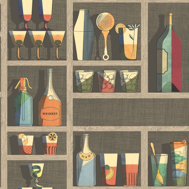 Sample 114/23043 Cocktails Multi Color Cole and Son Wallpaper