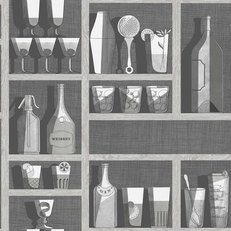Sample 114/23045 Cocktails Grey Cole and Son Wallpaper