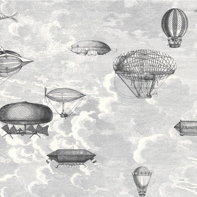 Sample 114/27053 Macchine Volanti Black Cole and Son Wallpaper