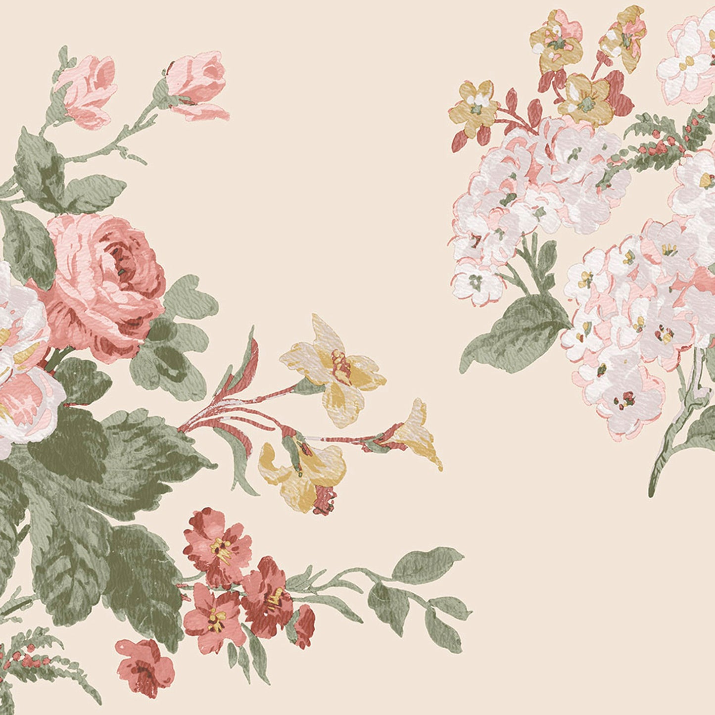 Purchase Laura Ashley Wallpaper Product# 114897 Rosemore Pale Sable