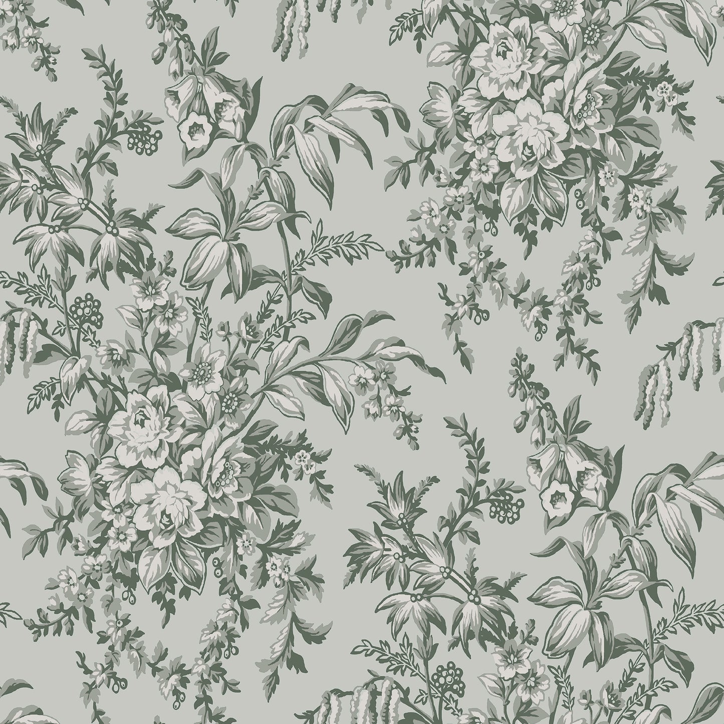 Purchase Laura Ashley Wallpaper Product 114899 Picardie Sage