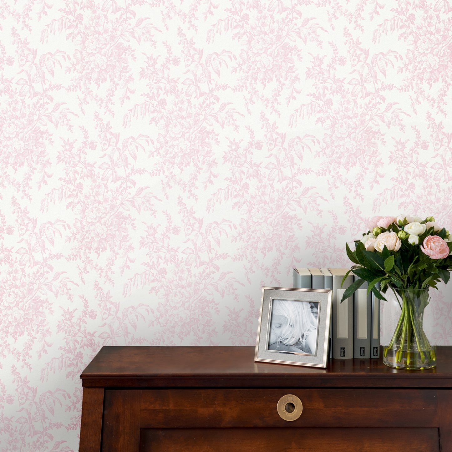 Purchase Laura Ashley Wallpaper Item# 114901 Picardie Petal