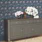 Purchase Laura Ashley Wallpaper Pattern# 114908 Portia Dark Seaspray