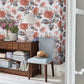 Purchase Laura Ashley Wallpaper SKU 114912 Maryam Crimson