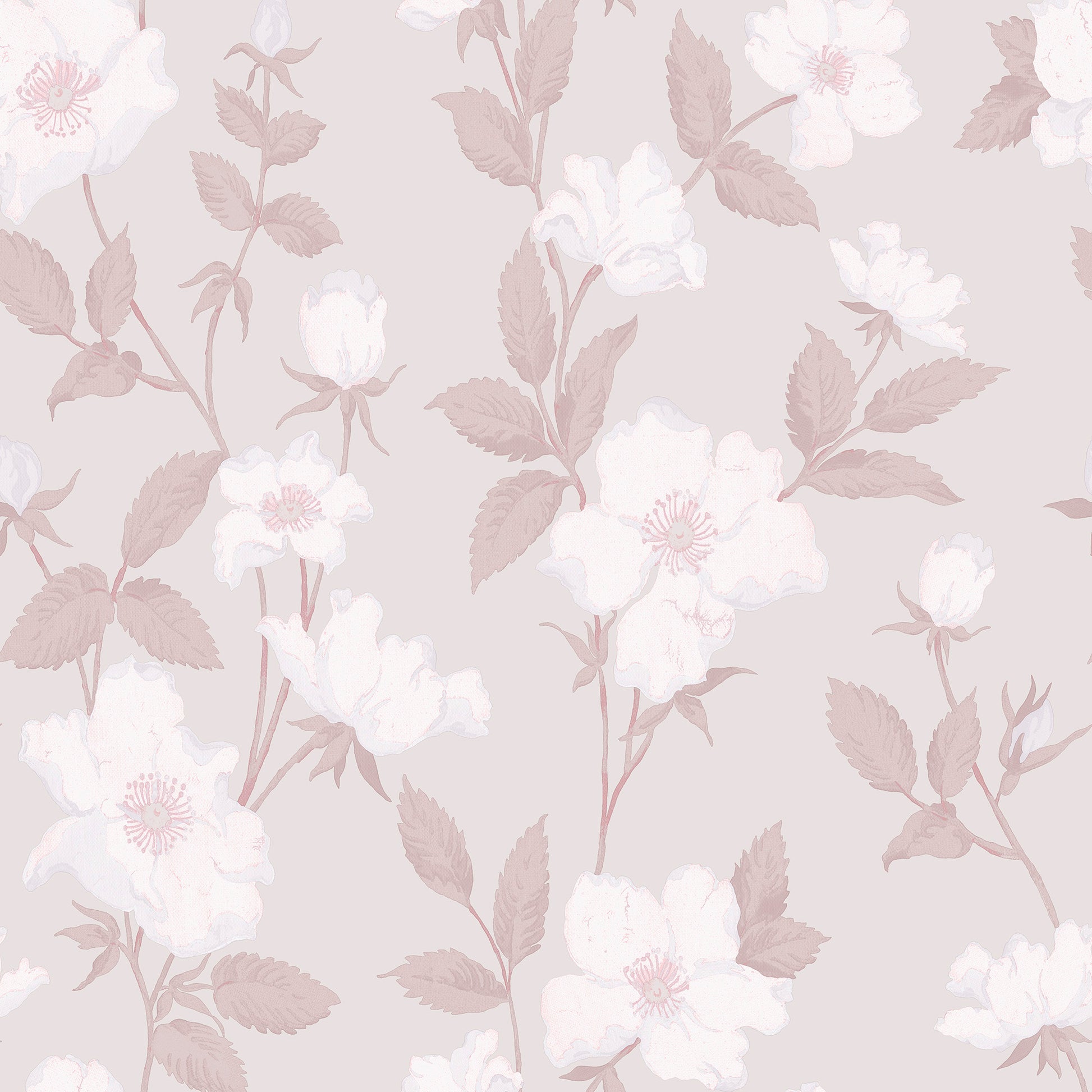 Purchase Laura Ashley Wallpaper Item 114918 Fleurir Sugared Violet