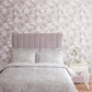 Purchase Laura Ashley Wallpaper Item 114918 Fleurir Sugared Violet