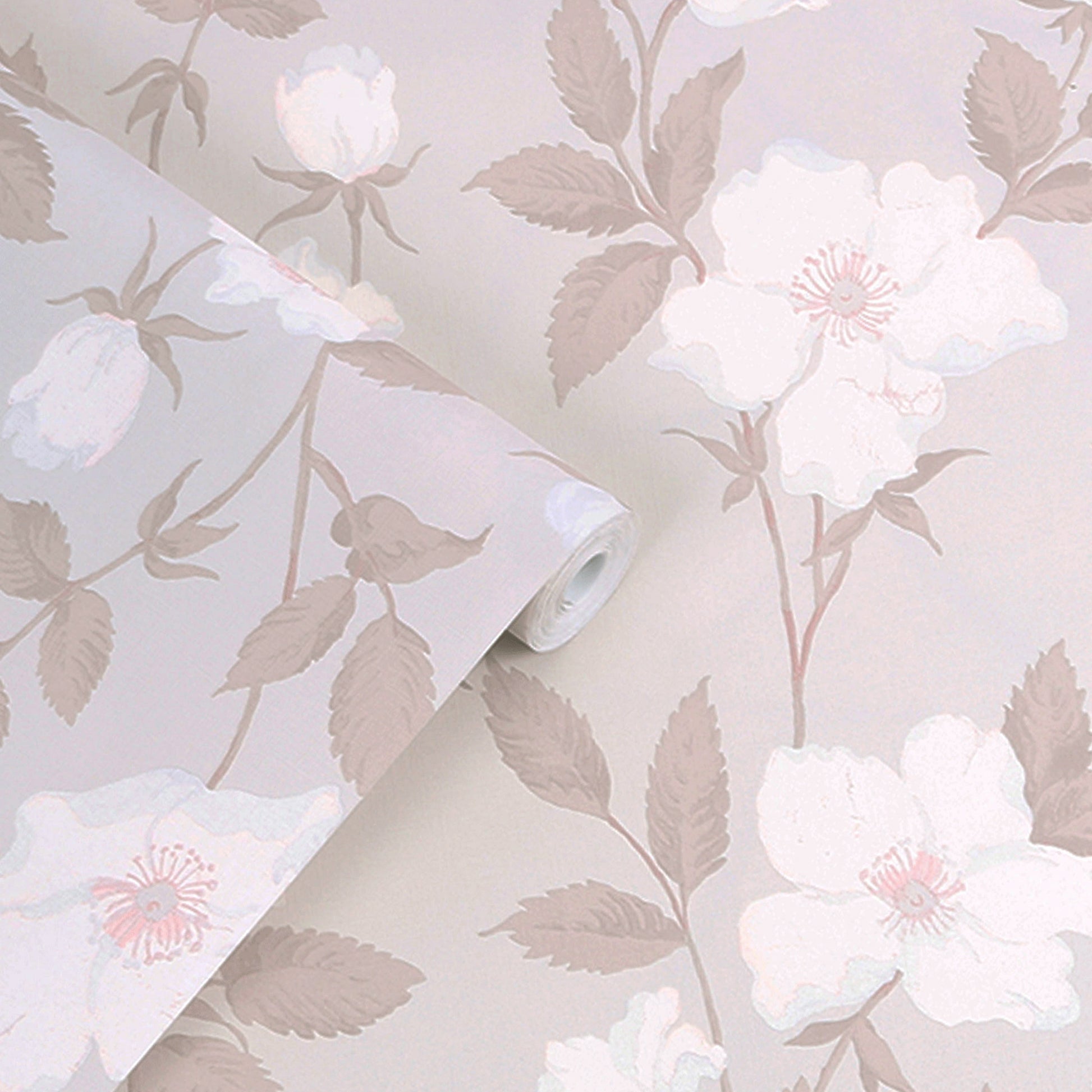 Purchase Laura Ashley Wallpaper Item 114918 Fleurir Sugared Violet