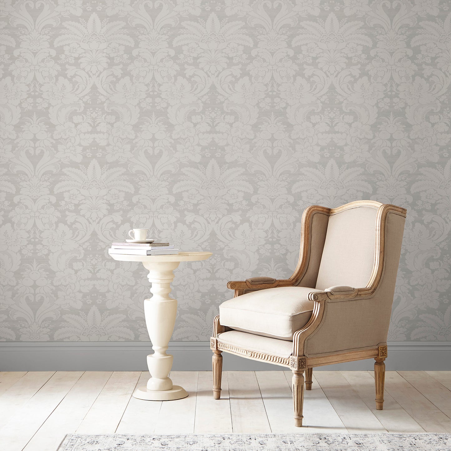 Purchase Laura Ashley Wallpaper Item 114920 Martigues Moonbeam