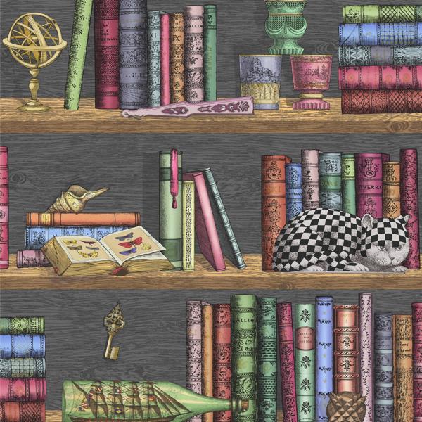 Shop 114/13025 Cs Libreria Rich Multi By Cole and Son Wallpaper