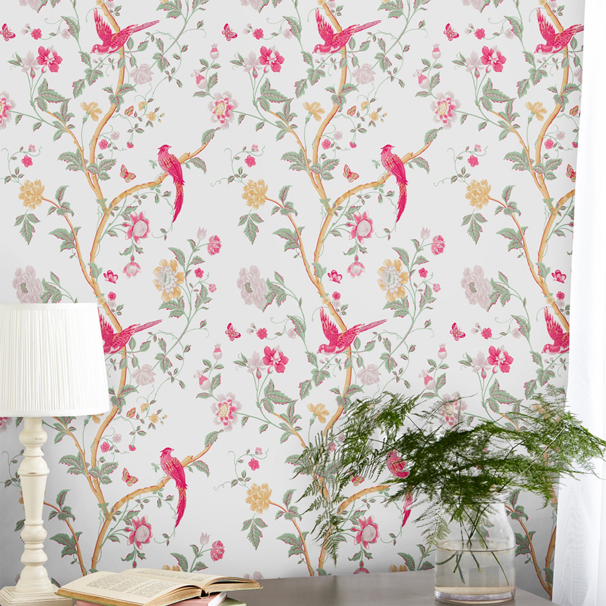 Purchase Laura Ashley Wallpaper Product 115254 Summer Palace Peony