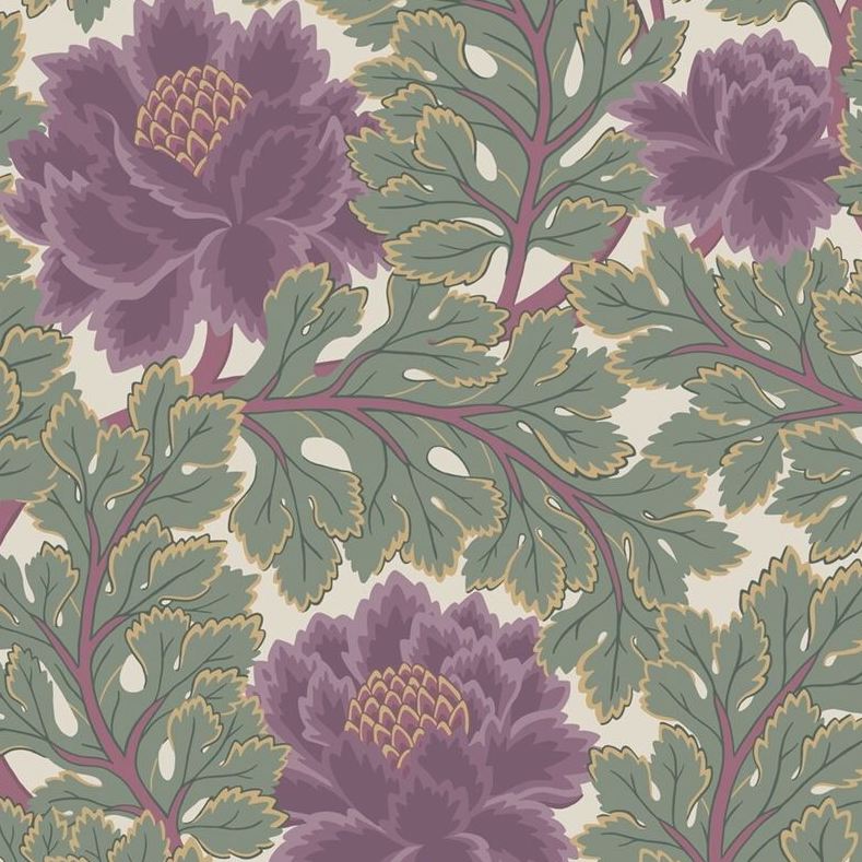 Sample 116/1001 Aurora Multi Color Botanical Cole and Son Wallpaper