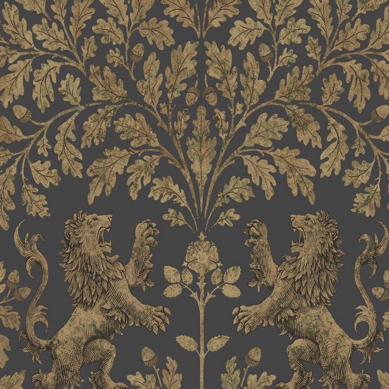 Sample 116/10036 Boscobel Oak Gold Novelty Cole and Son Wallpaper