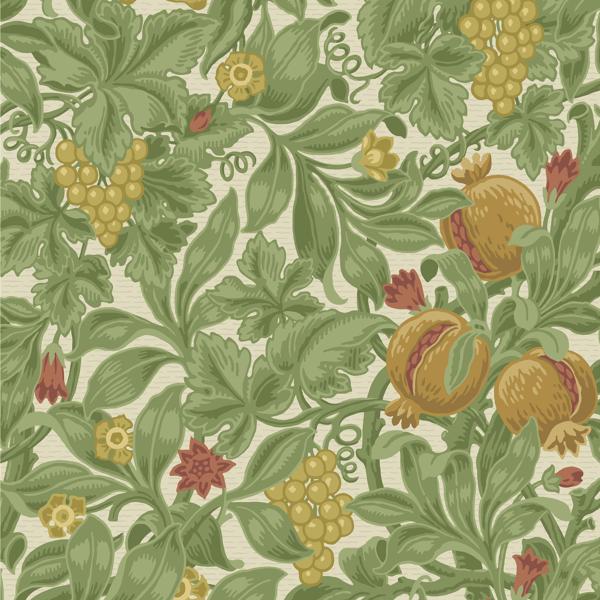 Search 116/2007 Cs Vines Of Pomona Ochr Oliv By Cole and Son Wallpaper