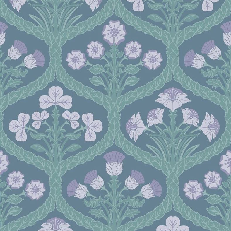 Sample 116/3011 Floral Kingdom Multi Color Botanical Cole and Son Wallpaper