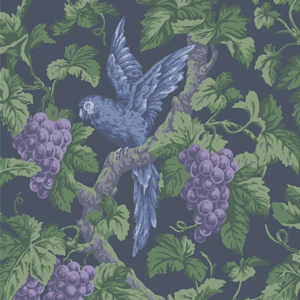 Sample 116/5019 Woodvale Orchard Multi Color Botanical Cole and Son Wallpaper