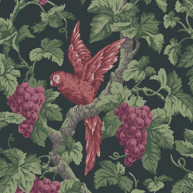 Sample 116/5020 Woodvale Orchard Multi Color Botanical Cole and Son Wallpaper